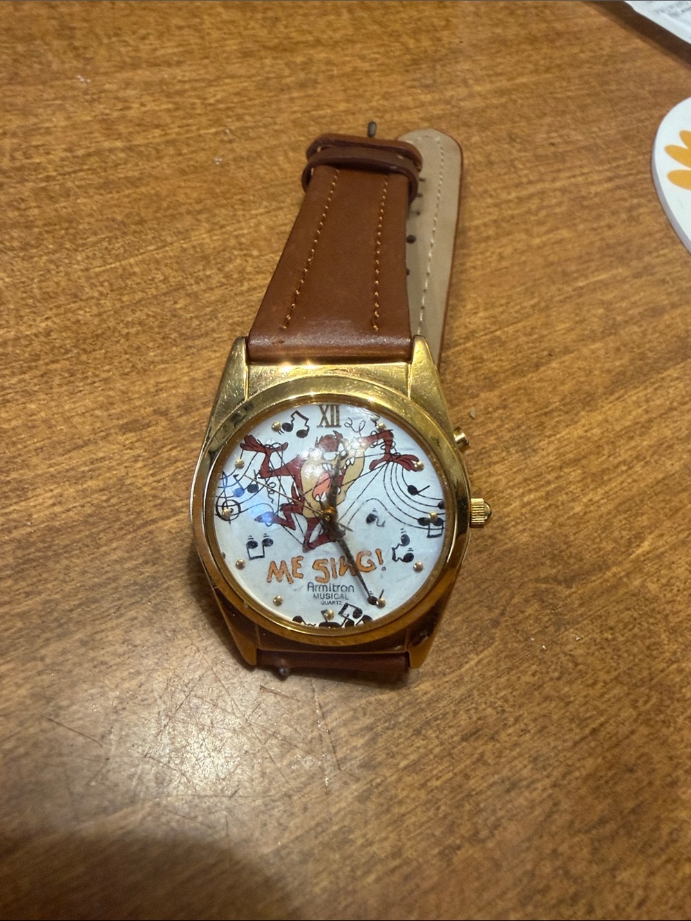 Vtg Tasmanian Devil Watch